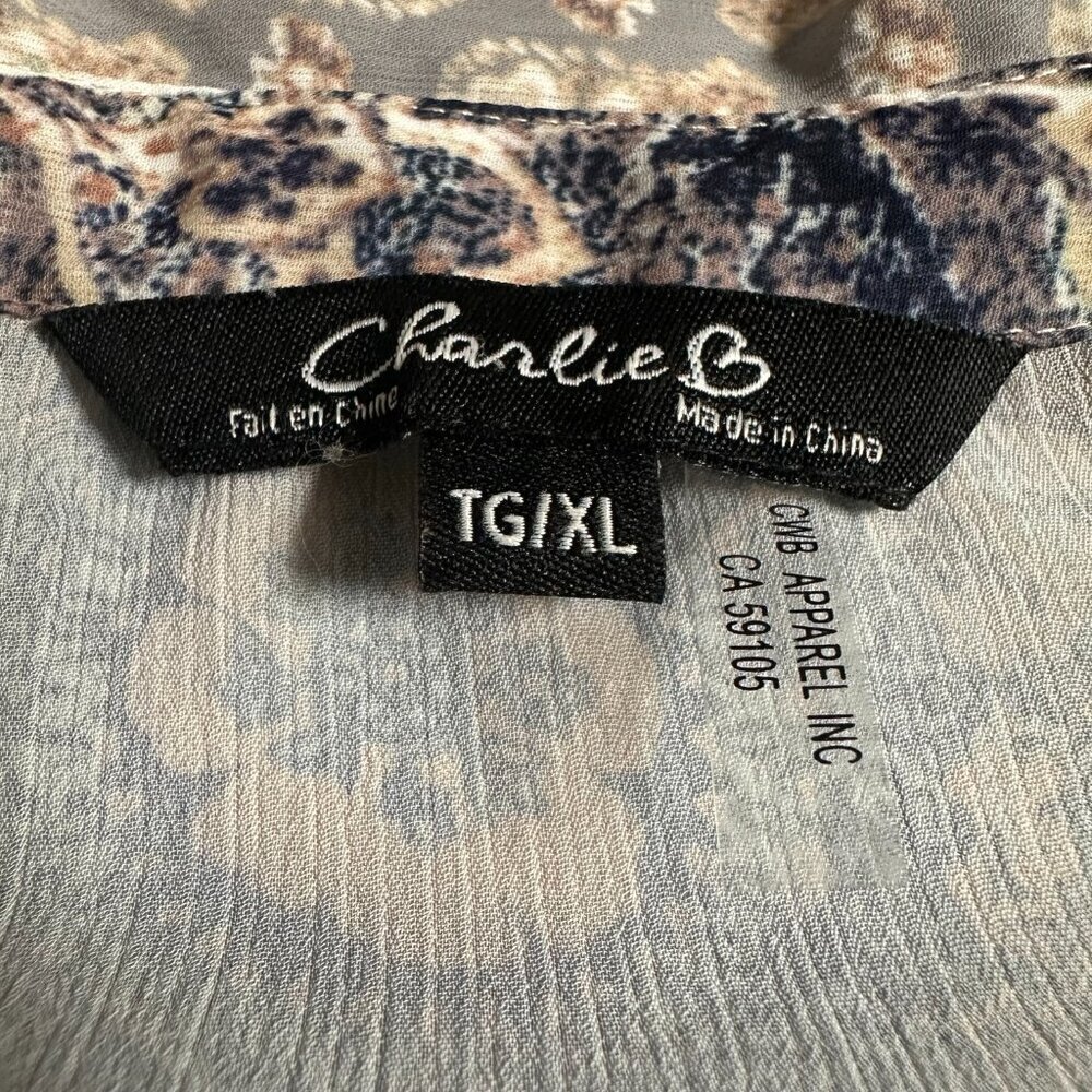 Charlie B's Multi Color Blouse - Picture 8 of 11